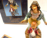 Fontanini Roman Italy Levana &amp; Barak Mother &amp; Child 2001 LE Nativity Figure - $19.80