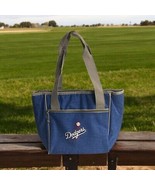 Logo Brands Blue Dodgers insulated Tote Bag cooler for food beverage - $471.22 MXN
