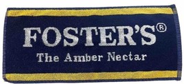 Vintage FOSTERS The Amber Nectar Golf /Bar Towel - Aussie Beer PGA 19th Hole - £8.84 GBP