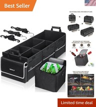 4-in-1 Collapsible Car Trunk Organizer with Insulated Cooler Bag – 20 Ga... - $943.43 MXN