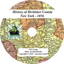 1856 History &amp; Genealogy HERKIMER County New York NY - £4.68 GBP