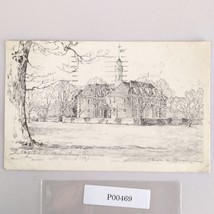 The Capitol Williamsburg Virginia 1960s Postcard 1962 Charles H Overly S... - $9.89