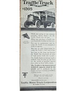 1919 TRAFFIC MOTOR TRUCK CORPORATION-TRAFFIC TRUCK-ST LOUIS-Antique Prin... - $258.29 MXN