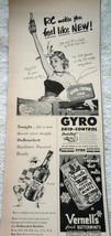 RC Cola Gryo Vernells DeBouchett Small Print Advertisements Art 1950s - £7.05 GBP