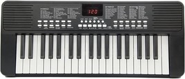 37-Key Electronic Keyboard, Multi-Function Portable Electric Piano Keyboard With - $77.97