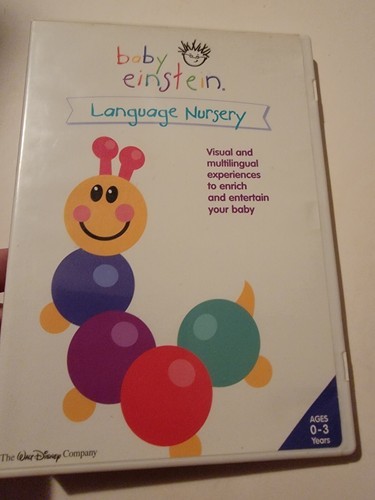Baby Einstein - Language Nursery DVD Walt Disney 0-3 Years Old - £10.34 GBP
