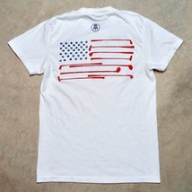 Barstool Sports Golf American Flag Fourth of July Pocket T-shirt - Size ... - £13.35 GBP