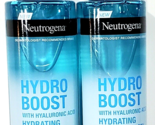 2 Bottles Neutrogena Hydro Boost Hydrating Cleansing Gel Fragrance Free ... - £24.03 GBP