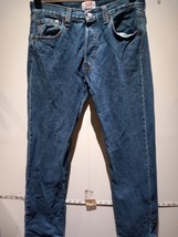 Means Jeans - Levi Strauss Size w30/L32 Cotton Blue Jeans EXPRESS SHIPPING - £30.12 GBP