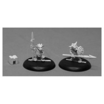 Reaper Miniatures Dark Heaven Legends: Ratpelt Kobold Spearmen (2) - £8.88 GBP