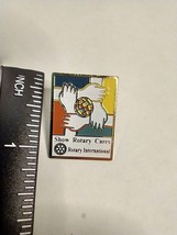 Vintage Show Rotary Cares Rotary International Lapel Pin - £6.19 GBP