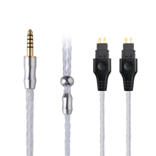2.5mm balanced Pure Silver 8-core Audio Cable For Sennheiser HD265 HD414 classic  			