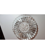 Federal Glass Company Pioneer Clear Fruit 8-1/8&quot; Salad Plate - $16.45 CAD