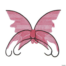 Wings butterfly pink w/blk trm - $818.21 MXN