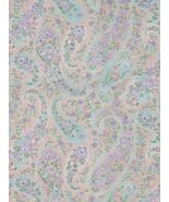 Vintage Fabric by Springs Industries Demure Ditsy Paisley Floral Pastels... - $70.44 CAD