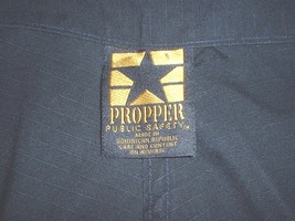 Propper &quot;Public Safety&quot; black BDU-style trousers 3X Large Reg, ripstop c... - £58.99 GBP