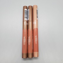 3 L&#39;oreal Infallible Matte Lip Crayon Lip Stick 512 Smooth Caramel - £9.65 GBP