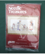 Jan Hagara Crewel Embroidery Kit Needle Treasures In Line Girl Dolls Bug... - £22.51 GBP
