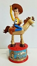 Woody&#39;s Roundup Candy Dispenser Bullseye Vintage 1999  McDonald&#39;s Toy Story 2 - £7.08 GBP