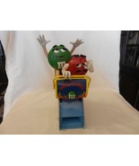 M&amp;M&#39;s Wild Thing Roller Coaster Red &amp; Green Candy Dispenser - $34.20