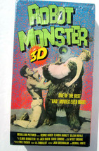 1953 Robot Monster in 3D 1990 VHS New Sealed with Glasses B&amp;W Vintage Ho... - £31.23 GBP