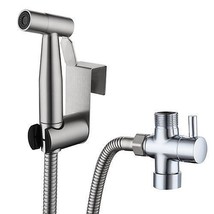Handheld Bidet Sprayer Stainless Steel Bathroom Shower Toilet Bidet Sprayer B... - £31.79 GBP