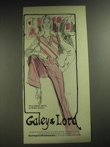 1974 Galey &amp; Lord Bobbie Brooks Fashion Ad - Wild Grape Knits by Bobbie Brooks - £14.60 GBP