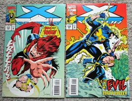 X-FACTOR #103 &amp; 104 (1st Series) Marvel Comics - Jan Duursema , Al Milgrom VF-NM - £7.18 GBP