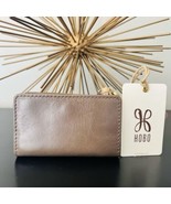 Hobo Dart Calfskin Leather Wallet, Cash, Coin, Card Wallet, Brown/Gray, NWT - $94.37 CAD