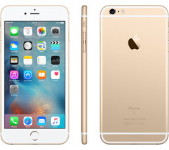 Apple iPhone 6s plus 2gb 64gb gold dual core 5.5&quot; screen IOS15 4g LTE smartphone - £295.75 GBP