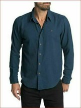 Frye men shirt long sleeves FFF8BWL01 moonlit ocean blue sz M NEW - £71.91 GBP