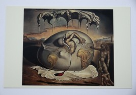 Salvador Dali Geopoliticus Child Watching the Birth of the New Man Postcard 1998 - £19.53 GBP
