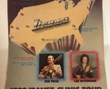 1982 Ibanez Vintage Print Ad Advertisement pa8 - $5.93