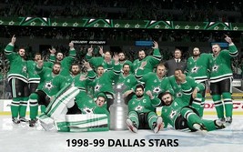 1998-99 DALLAS STARS 8X10 TEAM PHOTO HOCKEY PICTURE NHL WIDE BORDER - $4.94