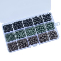 Carp Fishing Beads 975pcs orted Black Brown Green Round Soft Carp Fishing Rig Be - £81.36 GBP