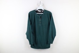 Vintage 90s Streetwear Womens Medium Faded Striped Long Sleeve Henley T-... - $39.55