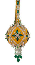 The Cracker Box  Inc Christmas Ornament Kit Southwest (Yellow w/emerald Accents) - £34.53 GBP