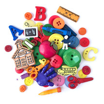 Buttons Galore Value Pack of Buttons for Crafts and Sewing, School - 50 ... - £16.53 GBP