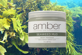 Amber Mud Masque / Seaweed and French Green Clay, 16 Oz. image 2