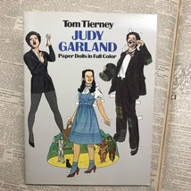 Paper Dolls Uncut Judy Garland Tom Tierney Dover 1982 - £10.38 GBP