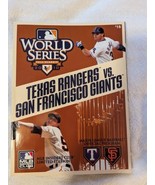 2010 World Series Official Program Texas vs SF MLB Insiders Club LE  - $270.51 MXN