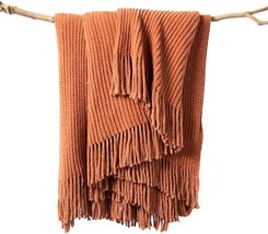 Orange Rust, 50*60 In. Lifein Throw Blanket For Couch - Soft Fall, Home Decor - $39.93