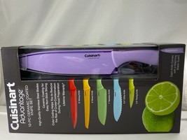 12-PC Stainless Ceramic Coated Knife Set Cuisinart Advance 12-Piece Multi Color - $41.95