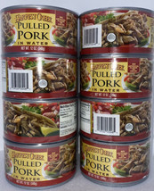 Harvest Creek Pulled Pork in Water 8-12oz Cans Canned Pig BBQ Lunch Meat Sauce - £51.85 GBP