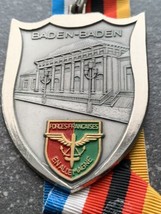 1978 Vintage Collectible German Medal 4th International March Baden Baden - £1.95 GBP