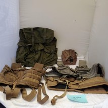 Lot of Field Pack Combat, USMC Tactical Assault Panel, US Military MOLLE... - $346.50