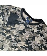Polo Ralph Lauren Mens Thermal Shirt Size XL Camouflage Waffle Knit Blac... - $33.04 CAD