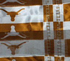 *Texas Longhorns 13-by-56 inch Burnt Orange and White Scarf NEW - $8.00