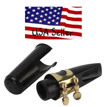 High Quality Mouthpiece for Alto Saxophone Mouthpiece&amp;Clamp&amp;Cap Brand New - £10.22 GBP