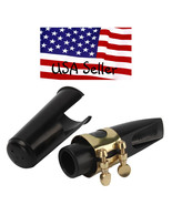 High Quality Mouthpiece for Alto Saxophone Mouthpiece&amp;Clamp&amp;Cap Brand New - £10.22 GBP